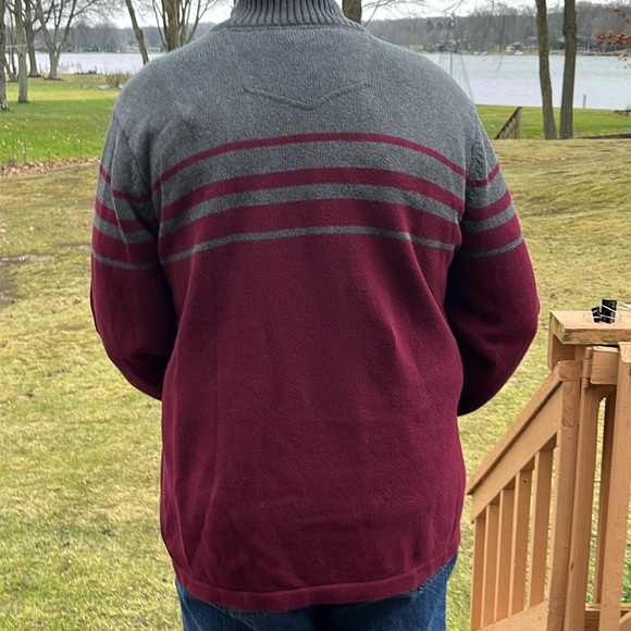 Eddie Bauer 1/4 zip cotton sweater 3XL - Picture 4 of 6